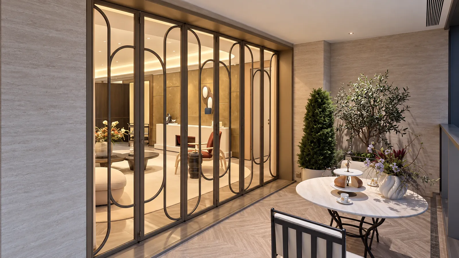 Folding doors