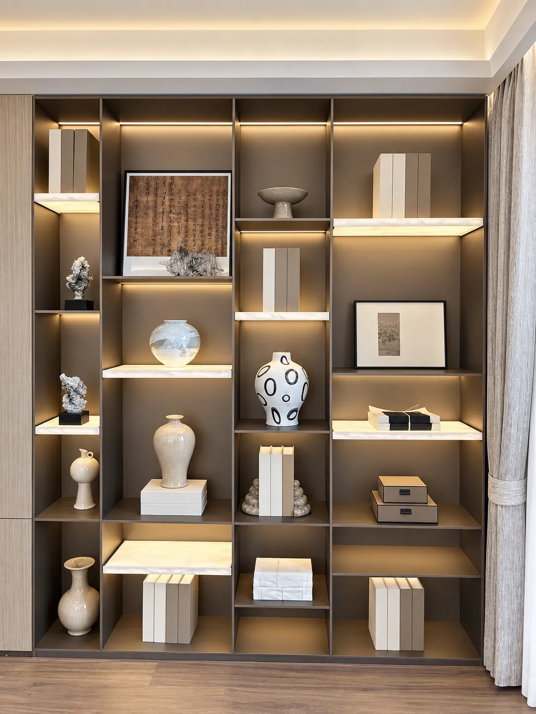 Tea room cabinets