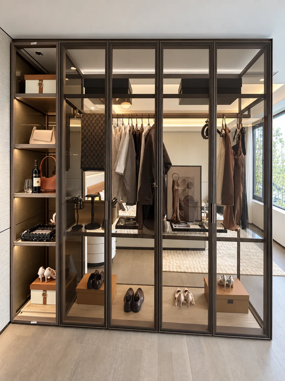 Walk-in wardrobes
