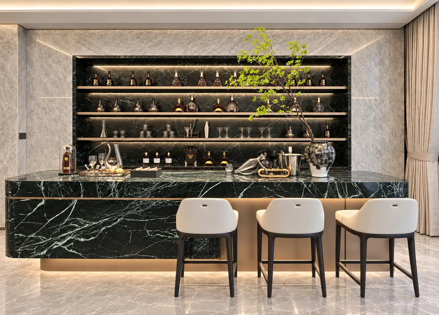 Refreshment cabinets